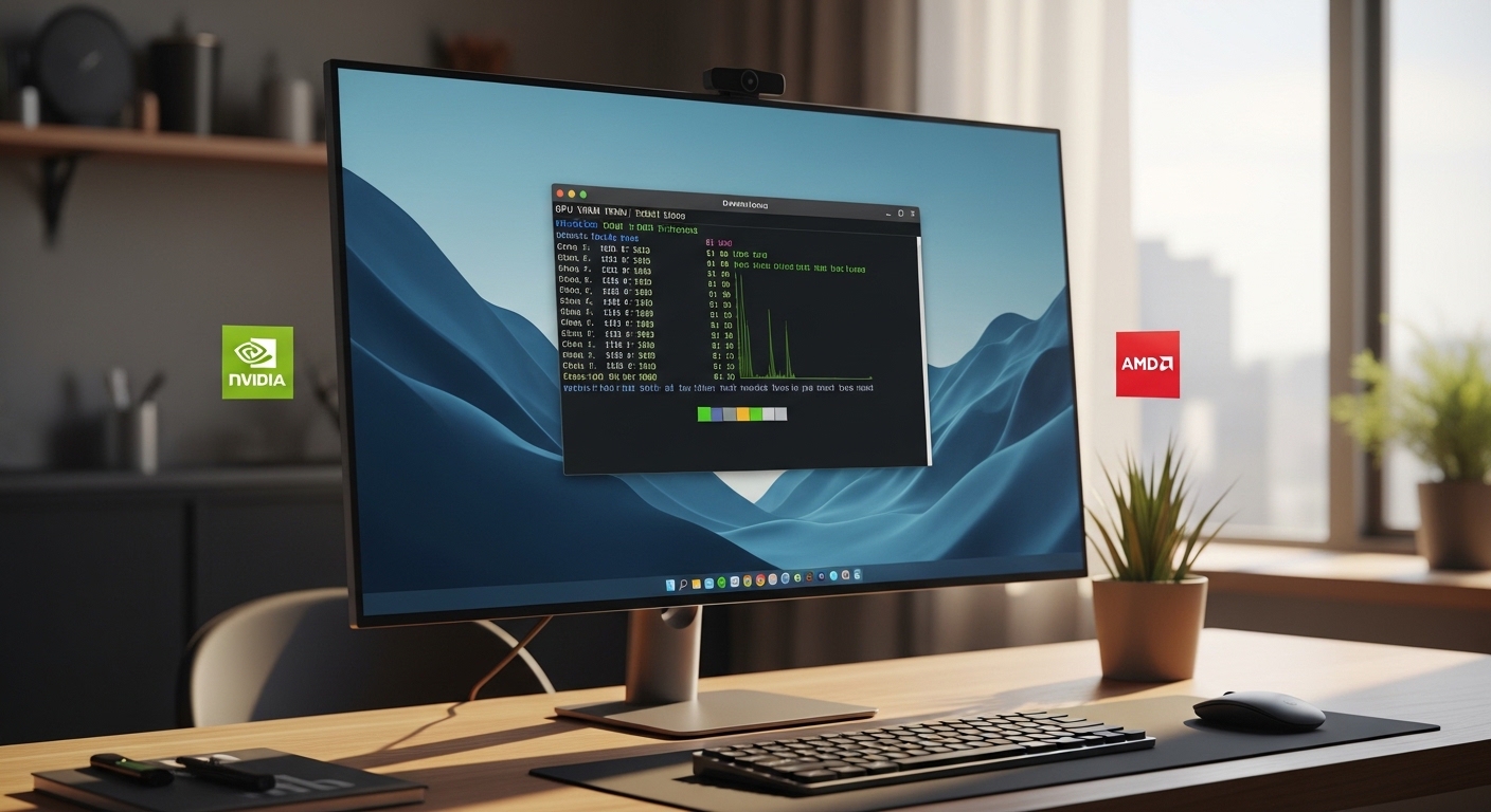 How To See GPU VRAM Usage On Linux Nvidia And AMD Cards
