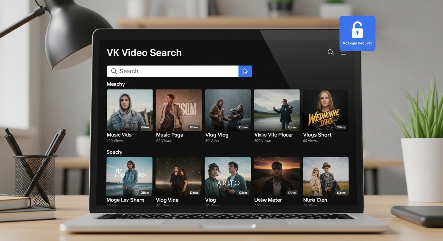 How to Search for Videos on VK Without an Account