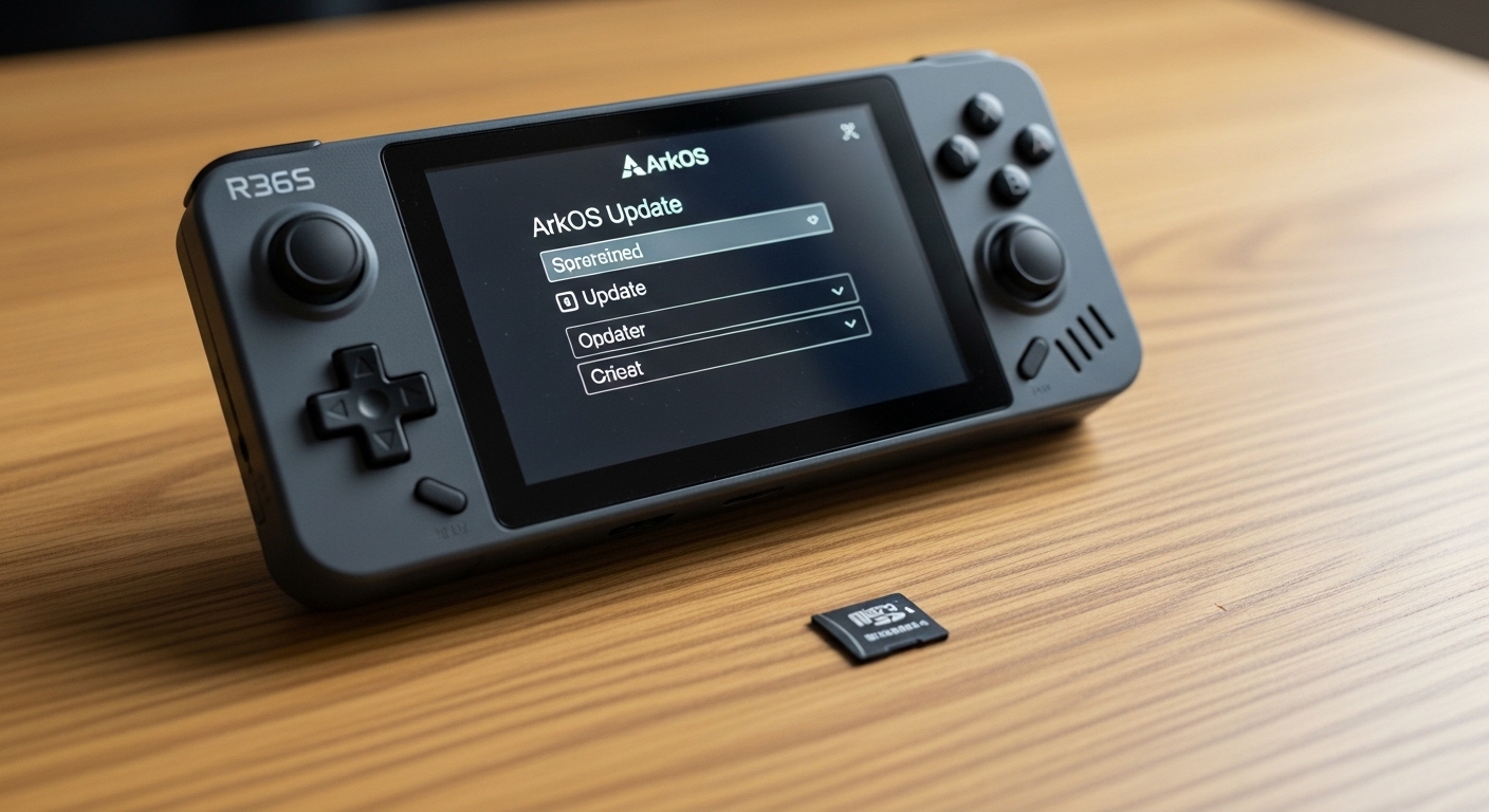 How to Update R36s ArkOS Without WiFi Adapter or PC