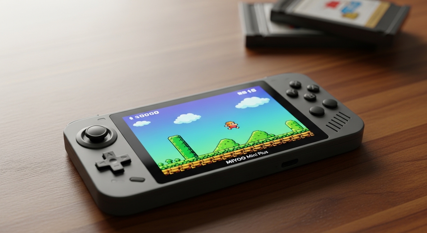 Miyoo Mini Plus Handheld Emulator Console Hands On Review