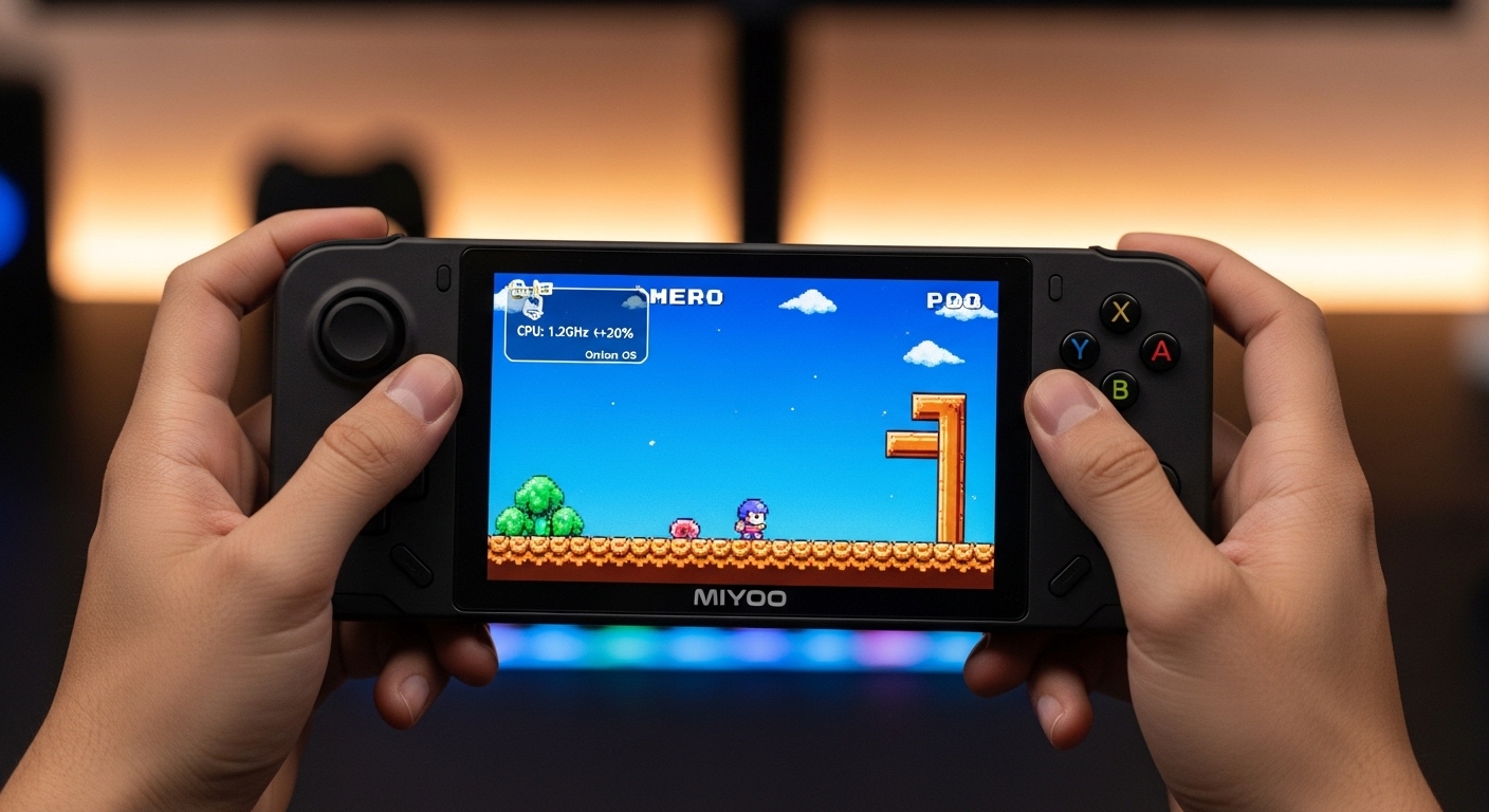 Miyoo Mini Simple Overclocking Guide Onion Os