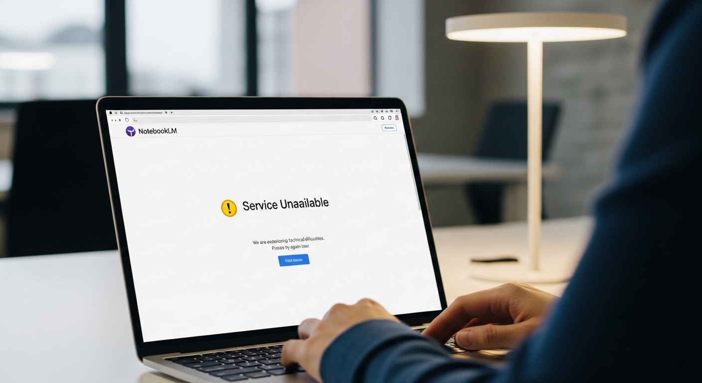 NotebookLM Service Unavailable Fix It Fast