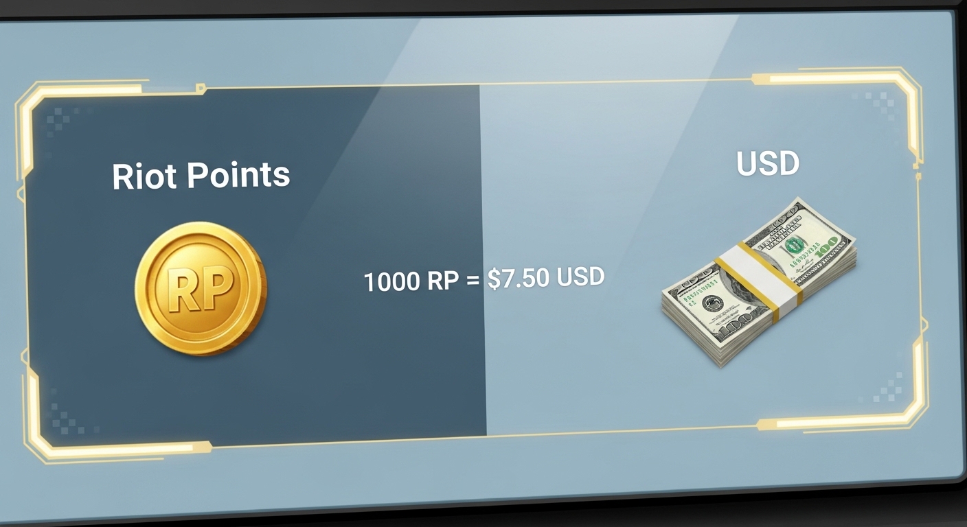 Riot Points to USD Calculator