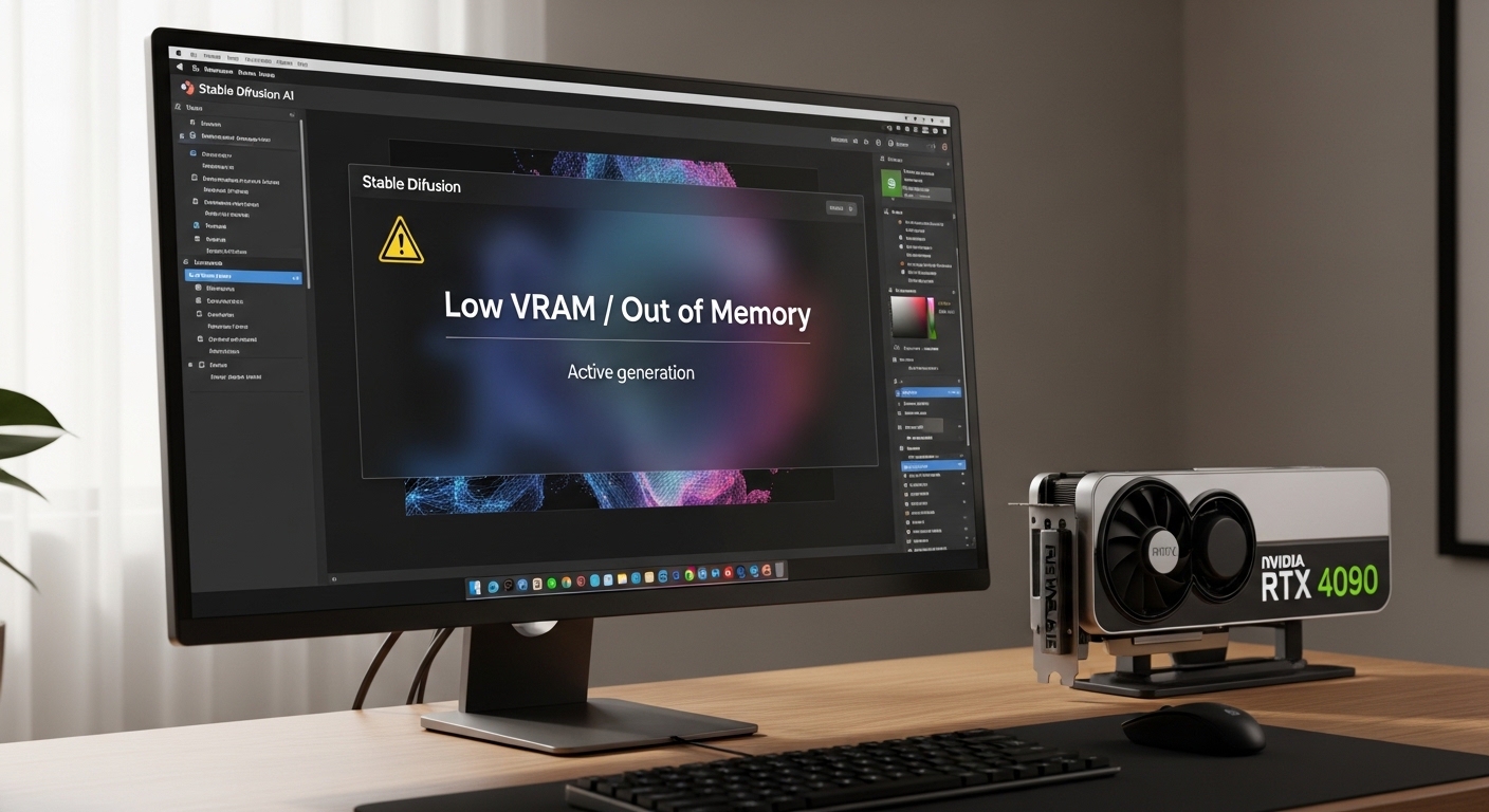 Stable Diffusion Low VRAM Memory Errors Fix
