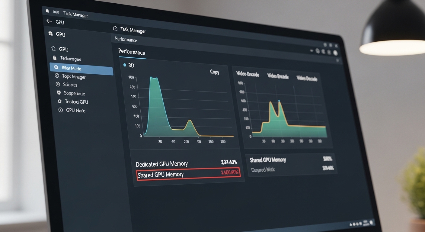 What Is the Shared GPU Memory in the Task Manager?