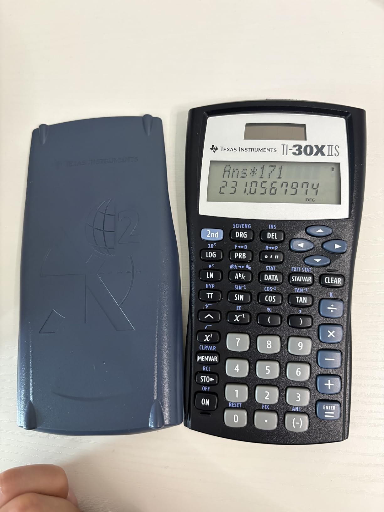 TI-30XIIS Scientific Calculator Texas Instruments, Black customer photo 2
