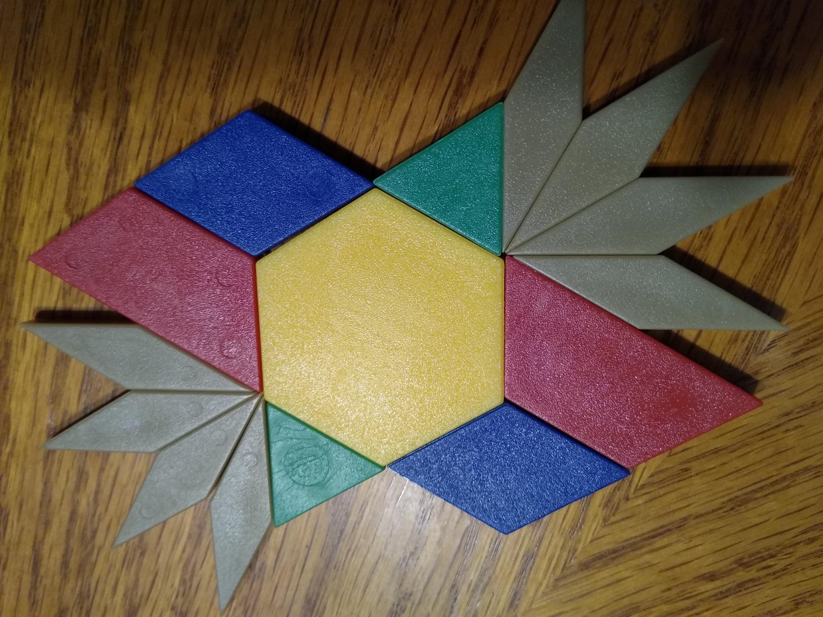 Learning Resources Plastic Pattern Blocks 250 Set - Classroom Must Haves, Math Teaching Tools, Homeschool Supplies, Math Manipulatives customer photo 2
