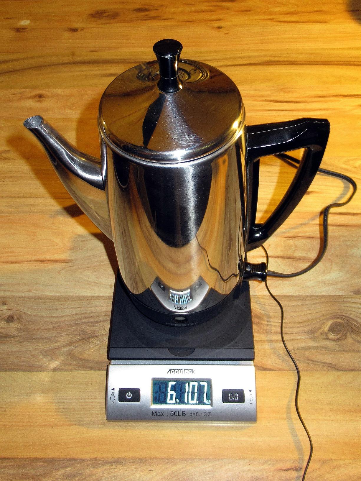 Presto 02811 Stainless Steel 12-Cup Electric Coffee Percolator customer photo 1