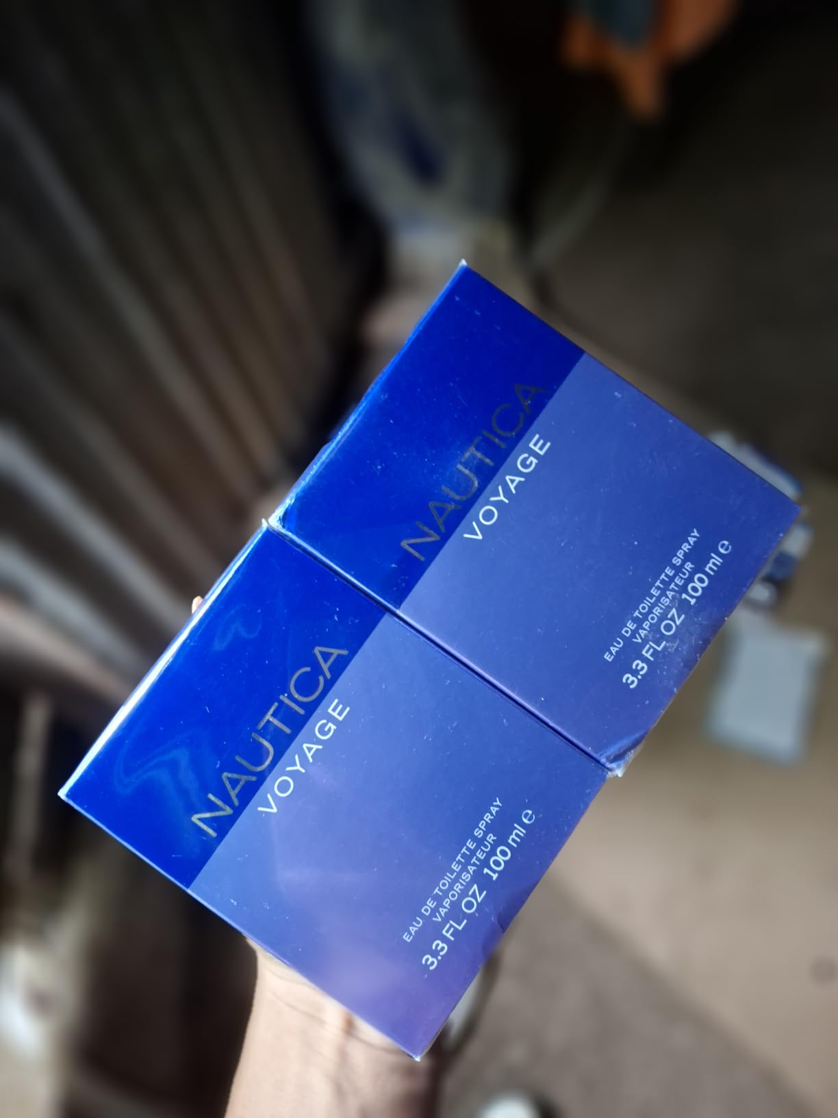 Nautica Voyage Eau De Toilette, Cologne and Fragrance For Men, Fresh, Romantic, Fruity Scent Woody, Aquatic Notes of Apple, Water Lotus, Cedarwood, and Musk Ideal Day Wear, Long Lasting 3.3Fl oz customer photo 1