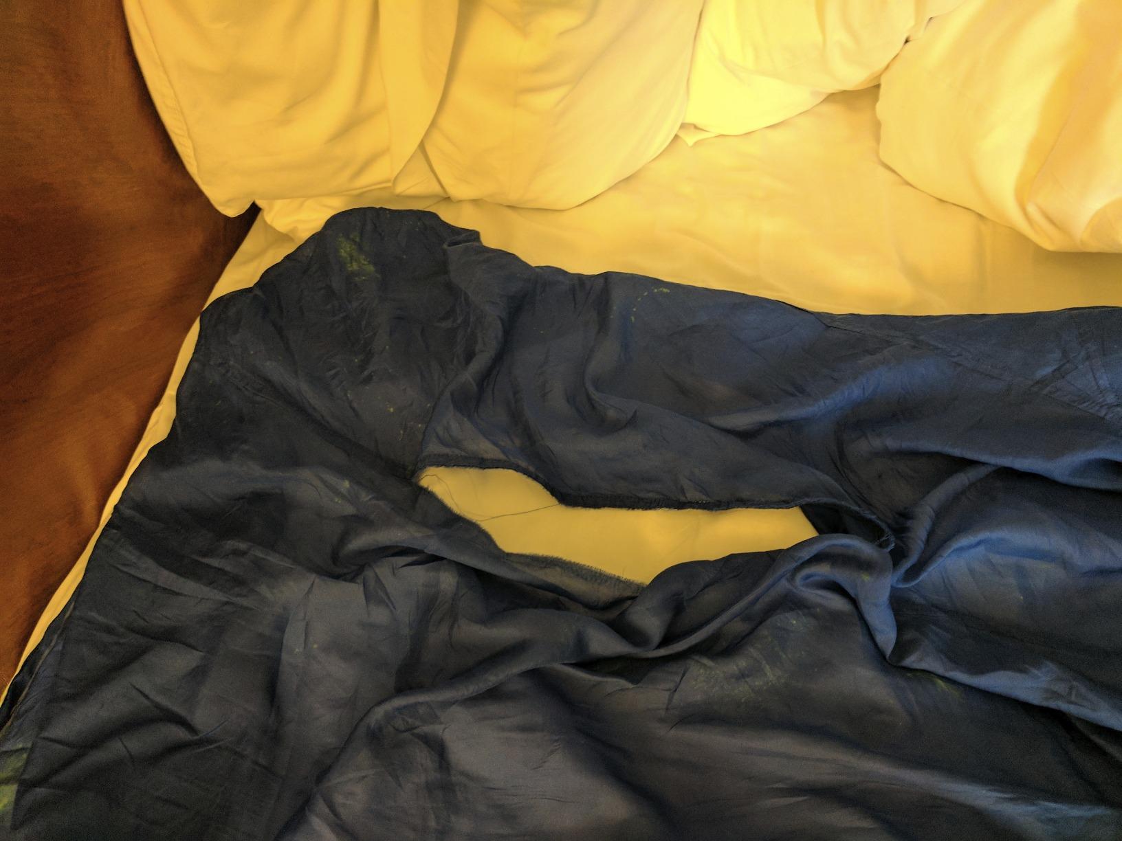 COCOON Insect Shield Silk TravelSheet | Built-in Insect Protection, Breathable Sleep Sack, Compact Liner customer photo 2