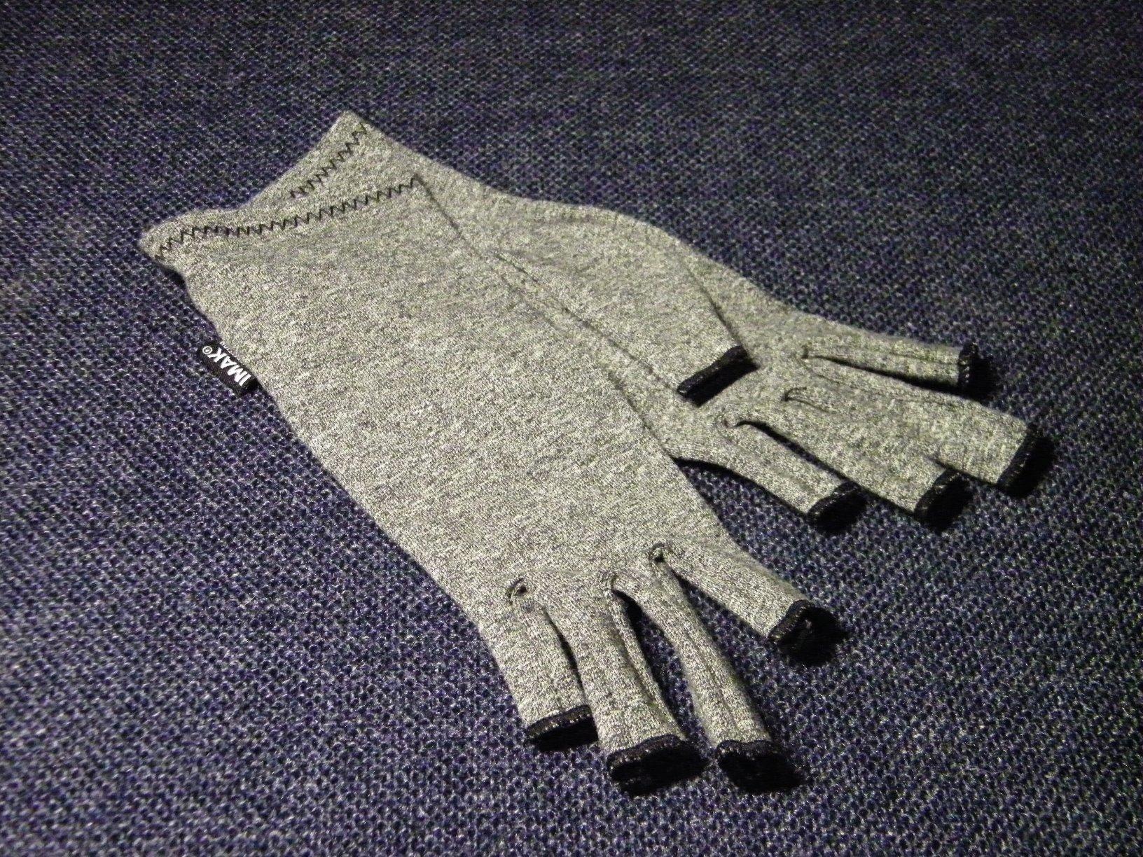 IMAK Compression Arthritis Gloves - Fingerless, Support for Joint Pain & Circulation, Unisex, Compression Gloves customer photo 1