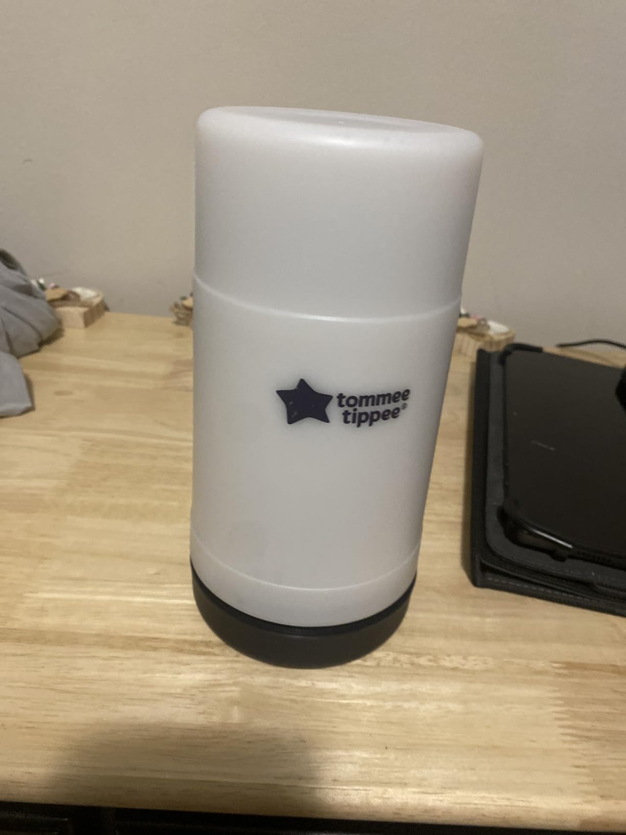 Tommee Tippee Travel Bottle & Food Warmer, Portable, Thermal Flask | Stainless Steel Flask with Leak-Proof Lid, Warms Bottles & Baby Food On the Go customer photo 1