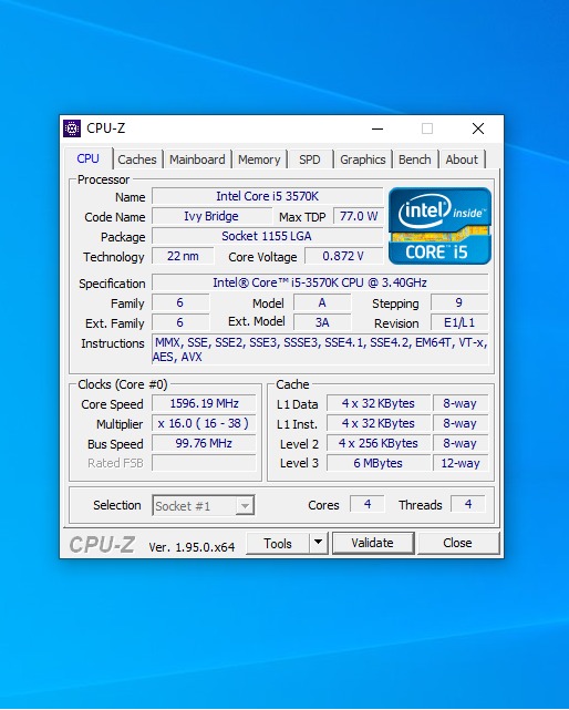 Core i5-3570K Quad-Core Processor 3.4 GHz 4 Core LGA 1155 - BX80637I53570K customer photo 2