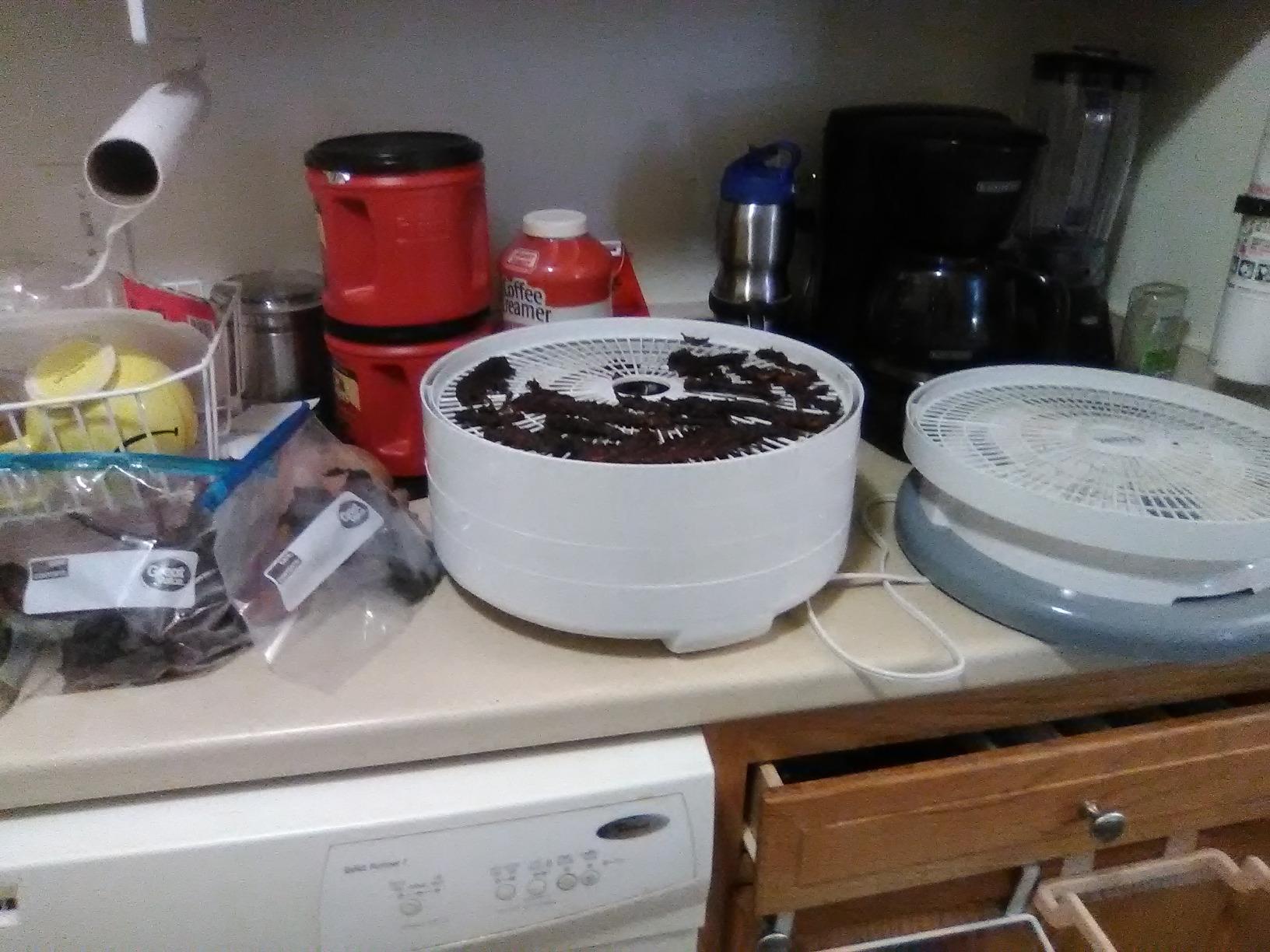 NESCO FD-75A Snackmaster Pro Food Dehydrator, For Snacks, Fruit, Beef Jerky, Gray customer photo 1