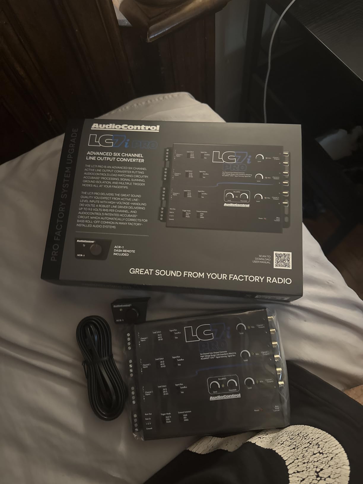 AudioControl LC7i 6-Channel Line Output Converter with Bass Restoration customer photo 1