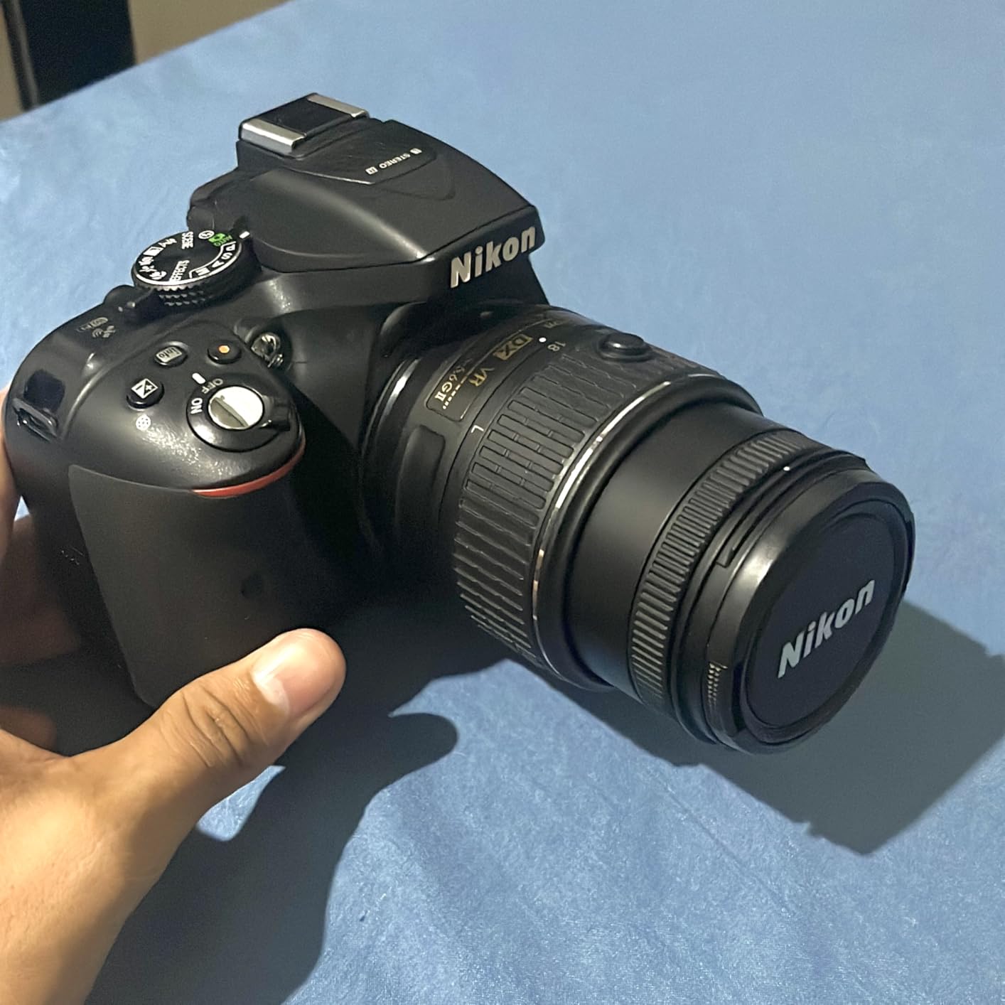 Nikon D5300 24.2 MP CMOS Digital SLR Camera with 18-55mm f/3.5-5.6G ED VR Auto Focus-S DX NIKKOR Zoom Lens (Black) customer photo 1