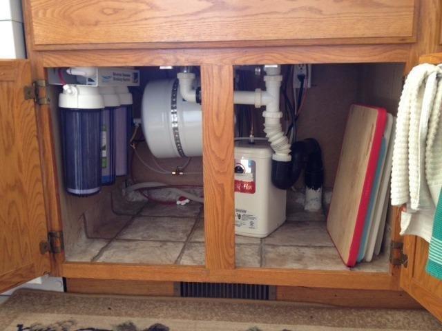 Express Water RO5DX, 5-Stage Under Sink Reverse Osmosis System, 50 GPD | NSF Certified 372 & 58, Deluxe Chrome Faucet, Reduces up to 99.99% of Impurities customer photo 2