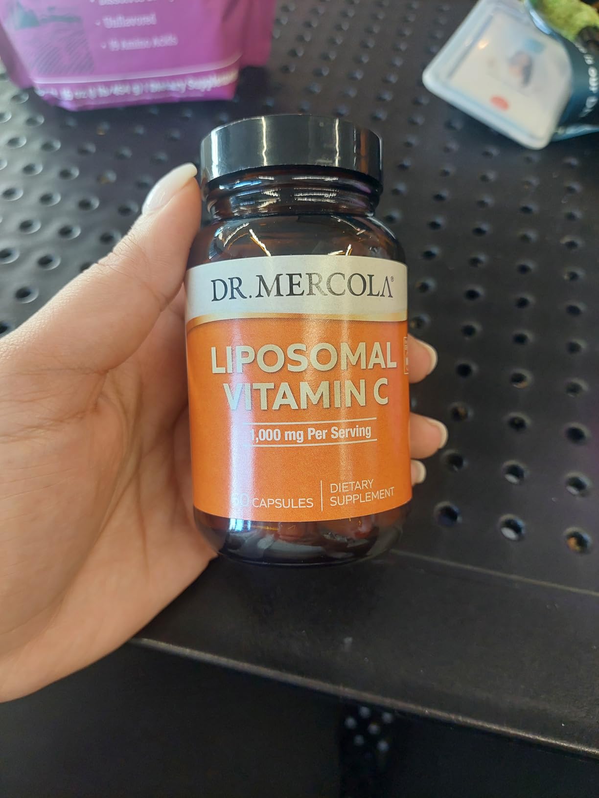 Dr. Mercola Liposomal Vitamin C, 1,000 mg, 180 Capsules, 90 Servings | 1,000 mg Vitamin C per 2-capsule serving; 180 capsules; 90 servings customer photo 1