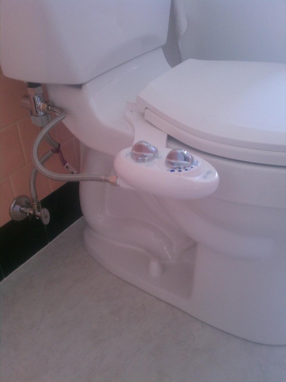 LUXE Bidet NEO 120 - Single Nozzle, Self-Cleaning, Non-Electric Bidet Attachment for Toilet Seat, Adjustable Water Pressure, Rear Wash (White) customer photo 2