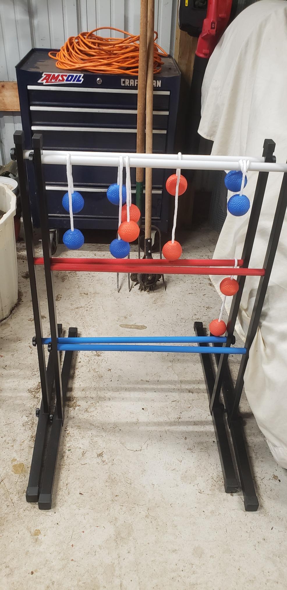 Ladderball Pro Steel Outdoor Lawn Toss Game Set, Ages 8+ customer photo 2