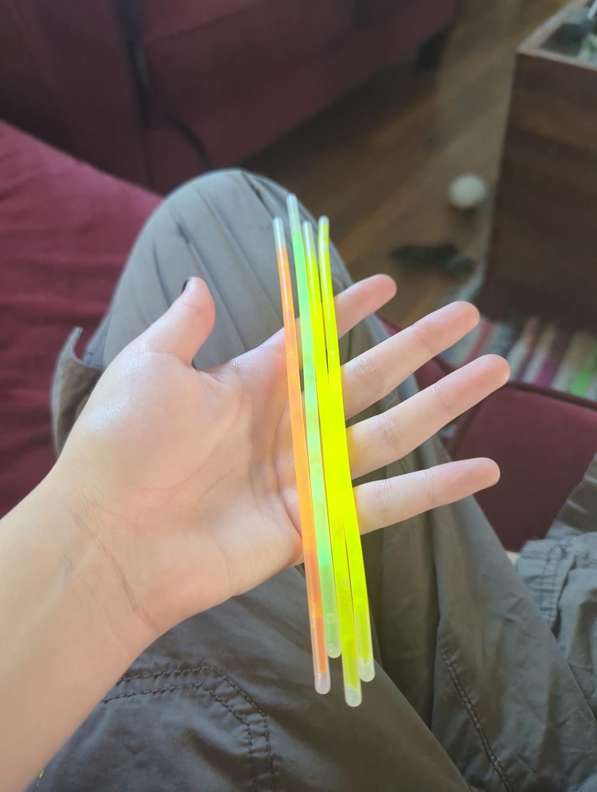 PartySticks Glow Sticks Party Supplies 100pk - 8 Inch Glow in the Dark Light Up Sticks Party Favors customer photo 1