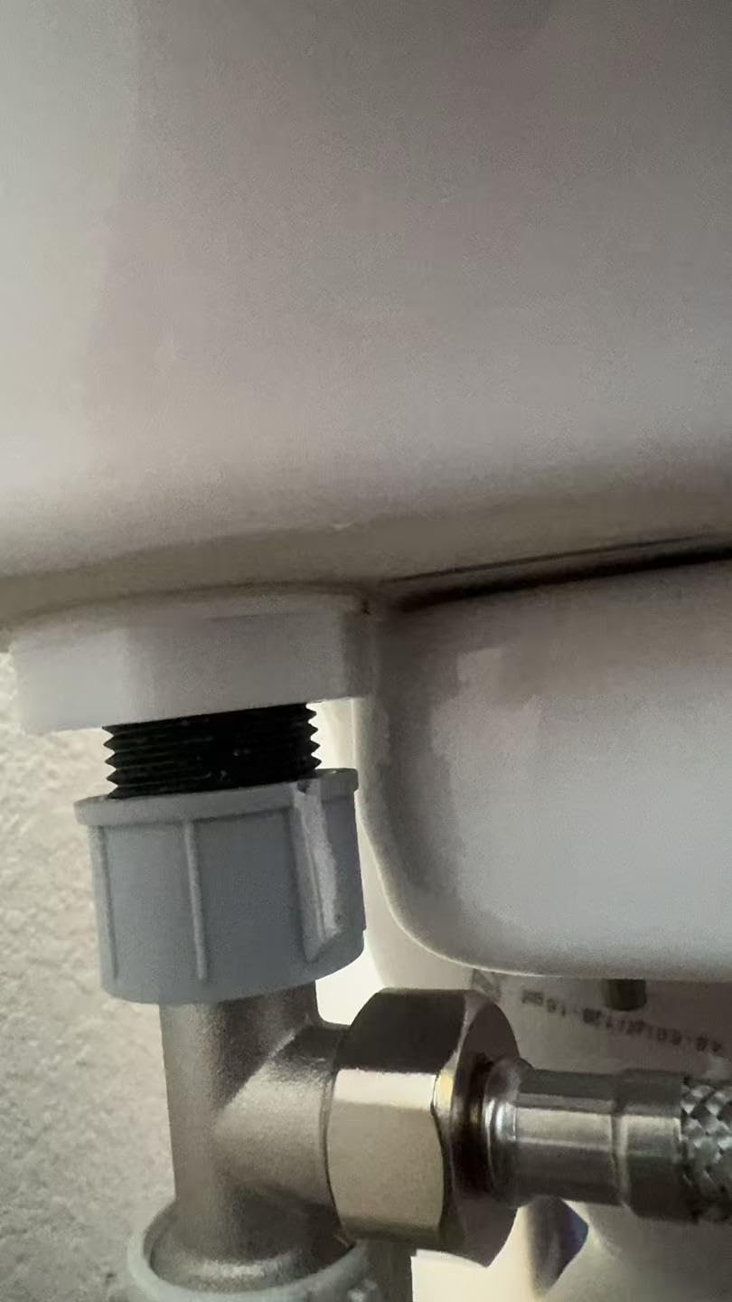 LUXE Bidet NEO 185 - Dual Nozzle, Self-Cleaning, Non-Electric Bidet Attachment for Toilet Seat, Adjustable Water Pressure, Rear & Feminine Wash (White) customer photo 2