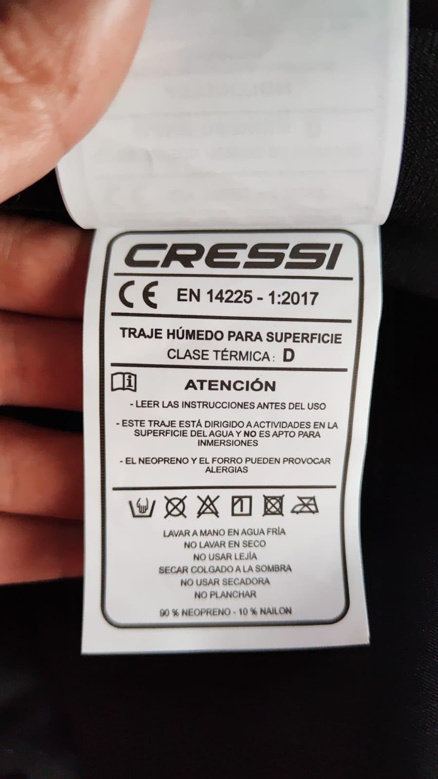 Cressi Ladies' Ultraspan Scuba Diving Wetsuit Made in Premium Material - Morea Designed in Italy: Quality Since 1946 customer photo 2