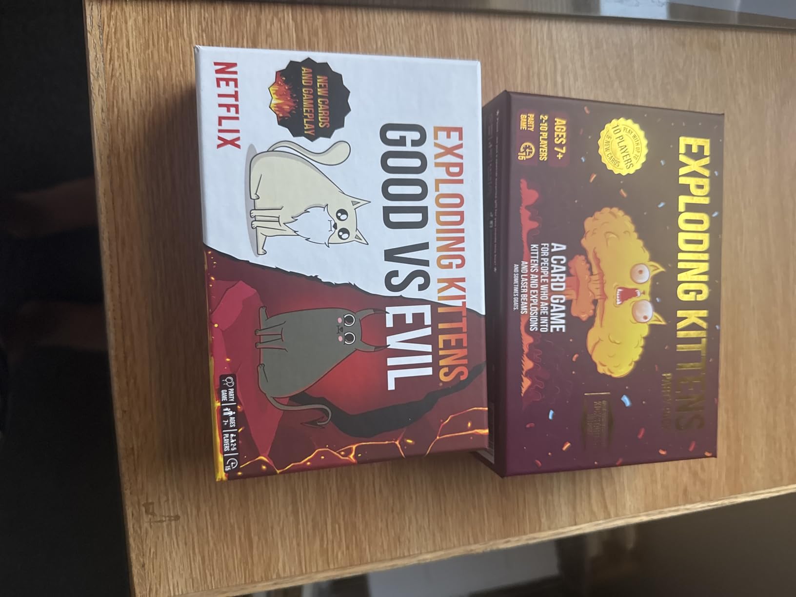 Exploding Kittens Original Edition - 2-5 Players - Ages 7+ - 15 Minutes to Play - High Stakes Card Game - Party Game, Family Game Night, Kid and Adult Card Game customer photo 1