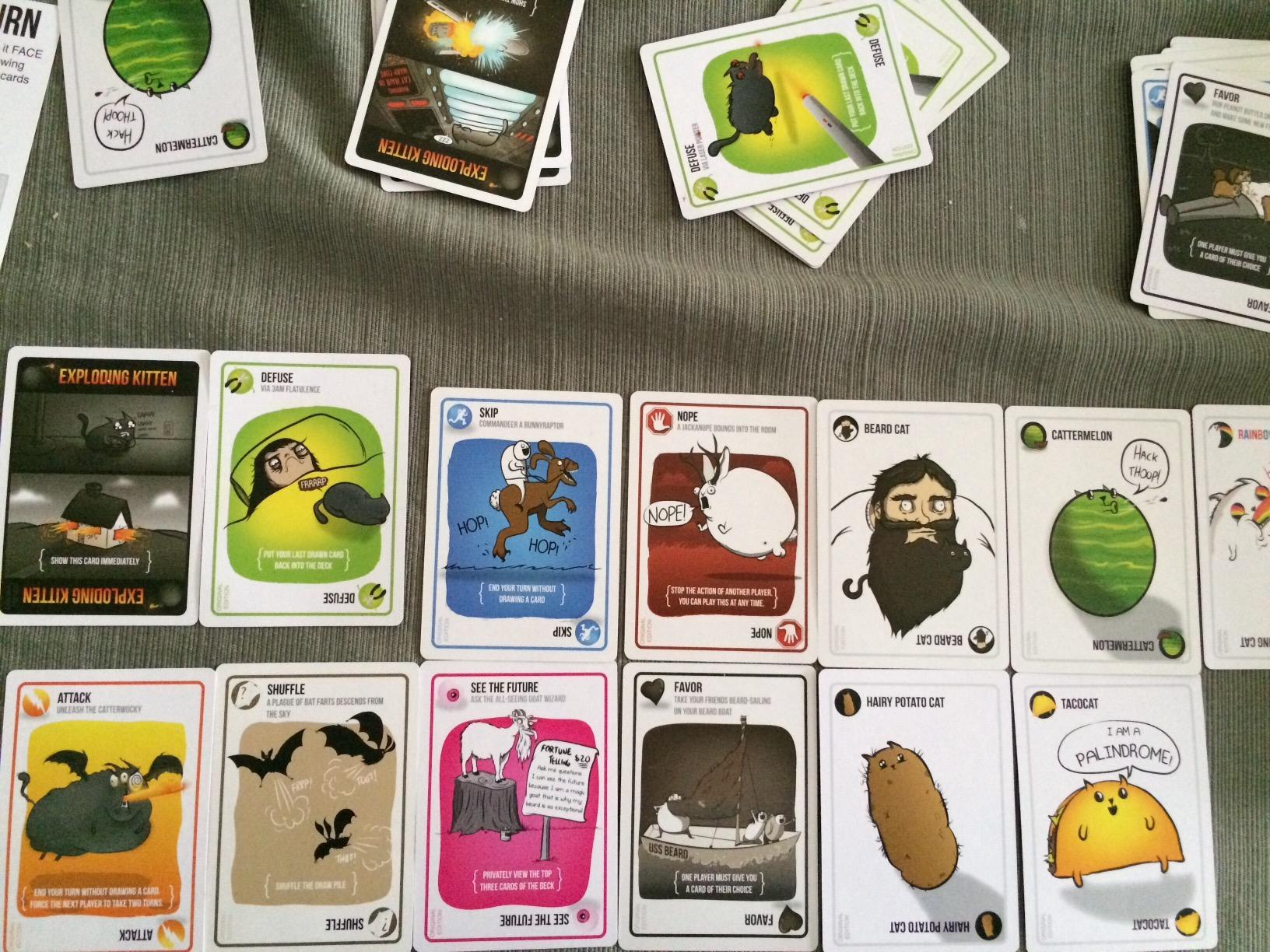 Exploding Kittens Original Edition - 2-5 Players - Ages 7+ - 15 Minutes to Play - High Stakes Card Game - Party Game, Family Game Night, Kid and Adult Card Game customer photo 2