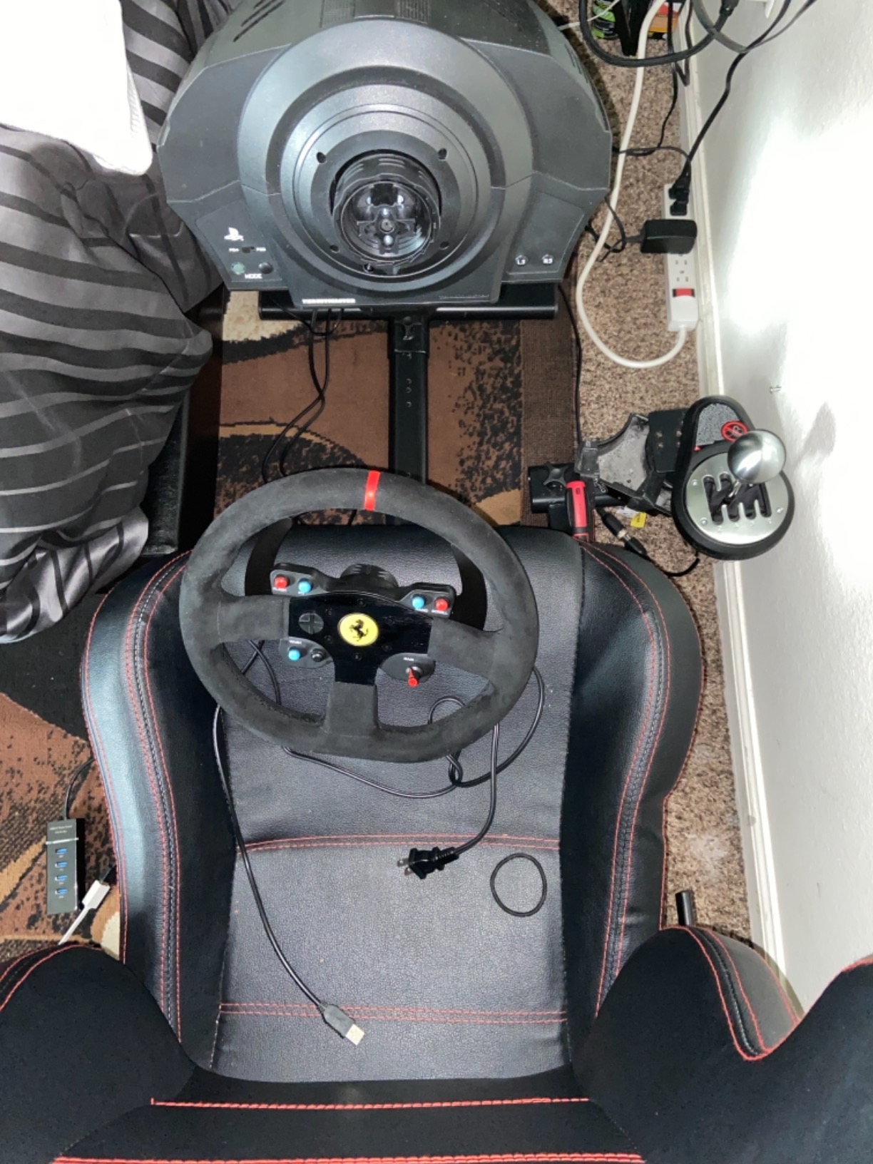 Thrustmaster T300 Force Feedback Ferrari Integral RW Alcantara Edition Racing Wheel (compatible w/ PS5, PS4 & PC) customer photo 2