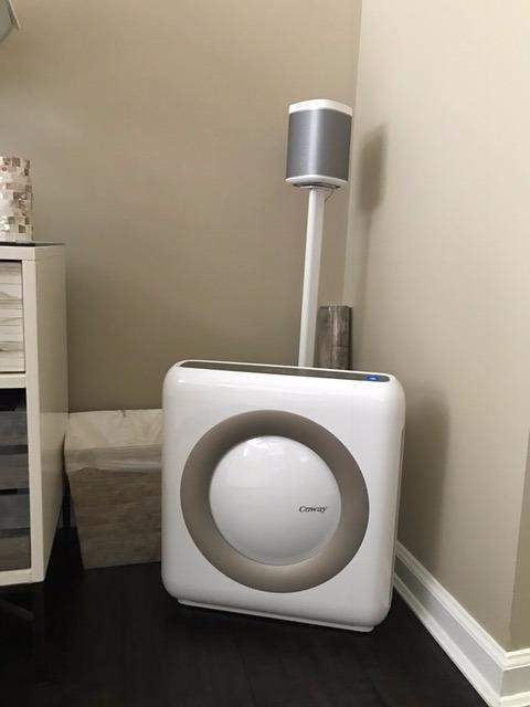 COWAY Air Purifier for Home Up to 1,748ft², HEPA Filter for Smoke, Allergies, Pet Dander, Odor, Air Quality Monitor, Auto&Eco Mode, Timer, Filter Indicator, 3yr Warranty, Mighty AP-1512HH(W), White customer photo 2