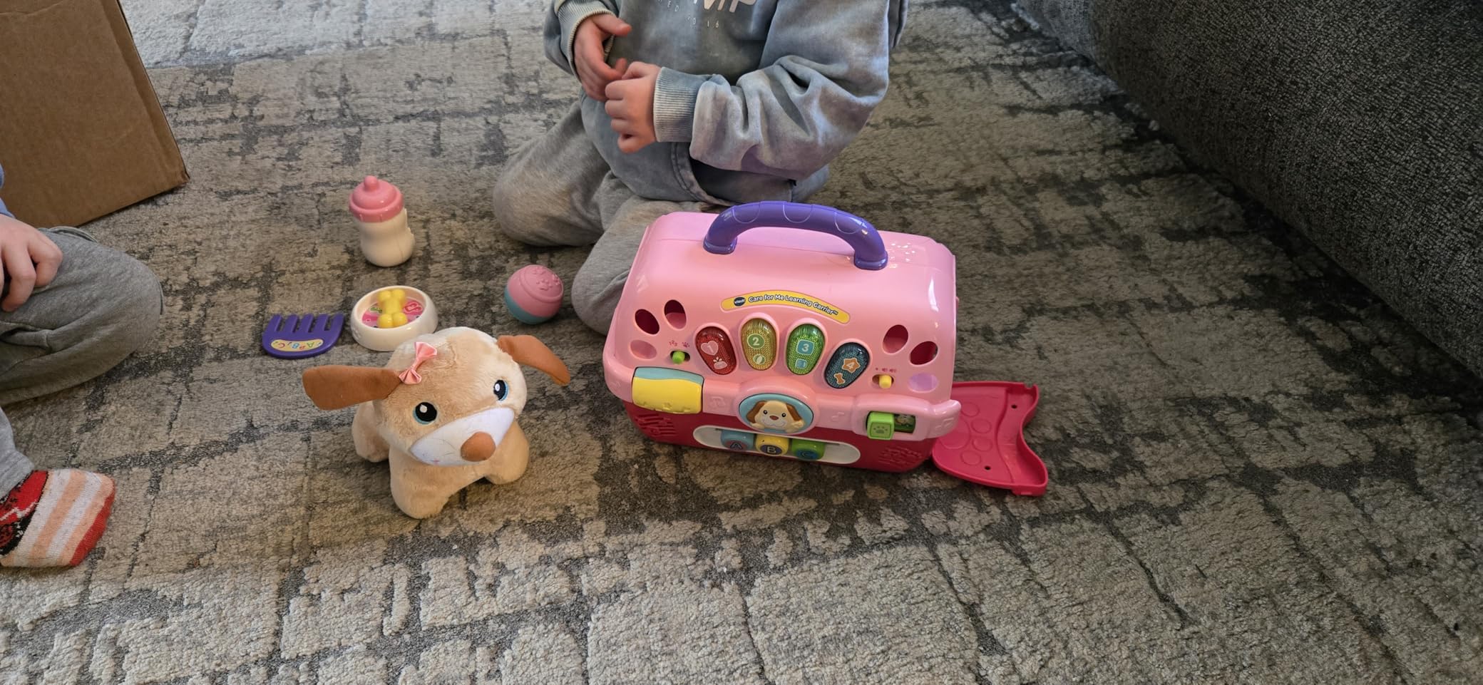 VTech Care for Me Learning Carrier, Pink customer photo 1