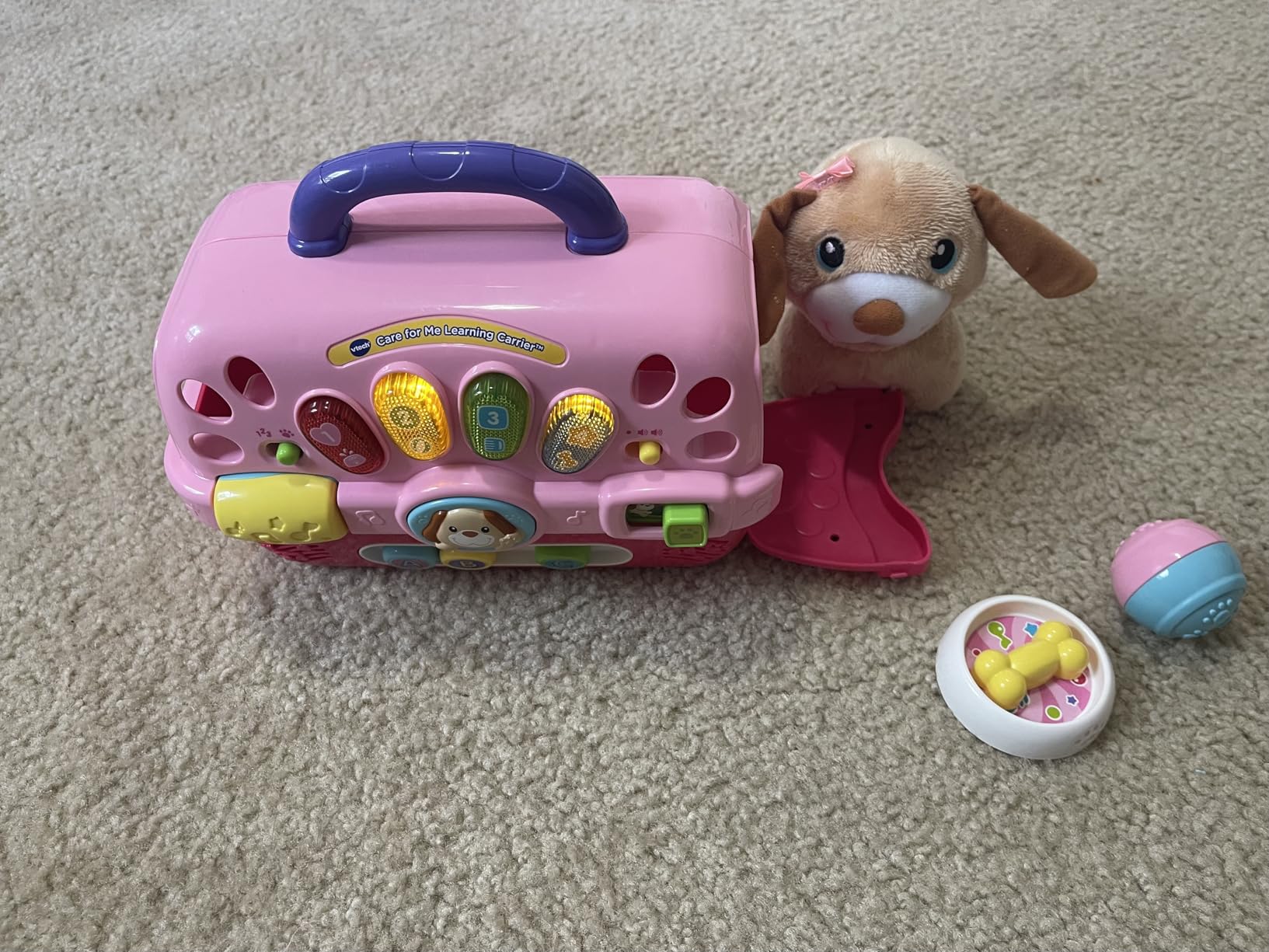 VTech Care for Me Learning Carrier, Pink customer photo 2