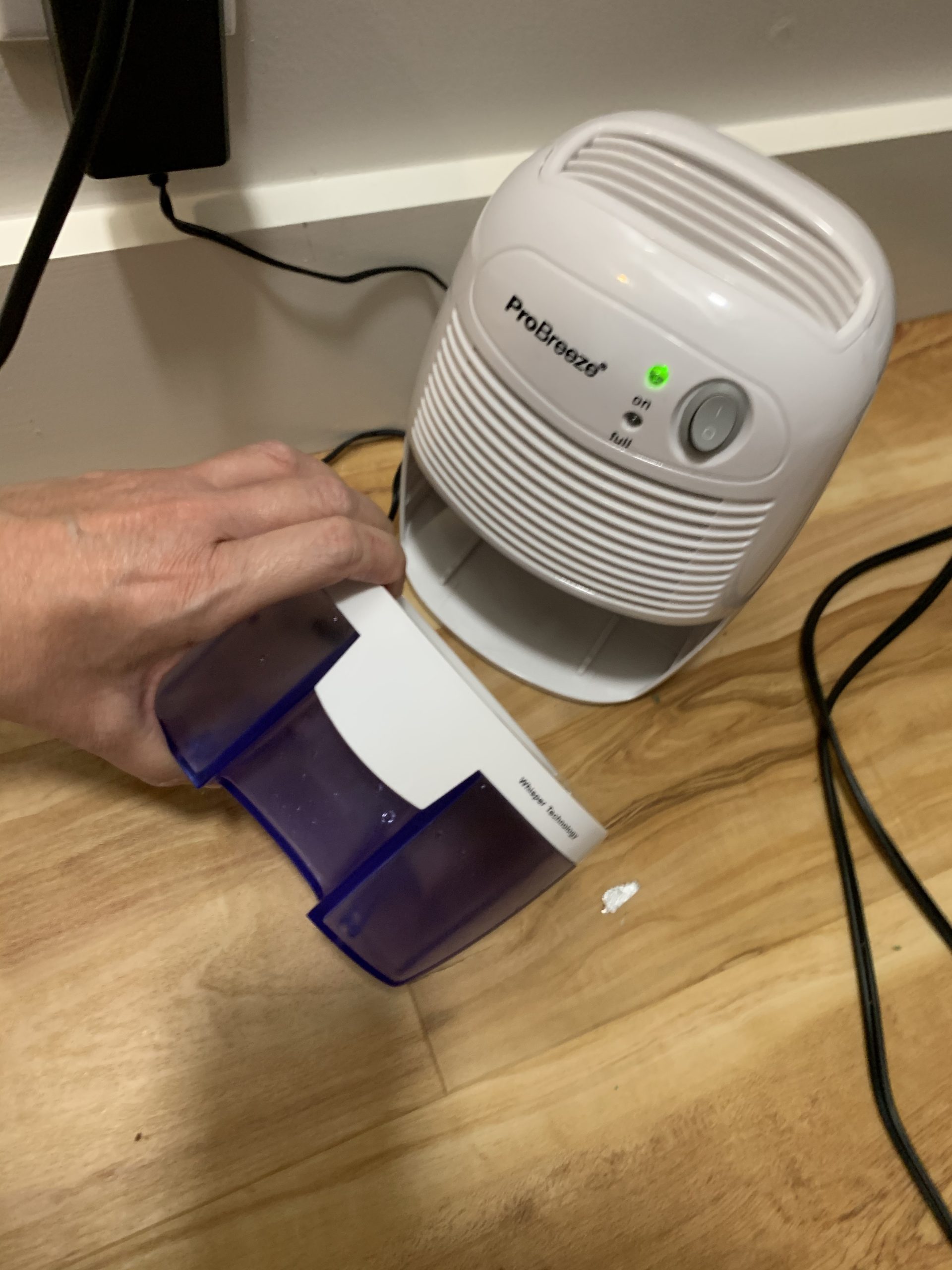 Pro Breeze Electric Mini Dehumidifier for Home (215 sq.ft) 17oz Capacity, Energy Efficient, Compact and Portable for High Humidity in Kitchen, Bedroom, Bathroom, Basement, RV, Office, Garage customer photo 1