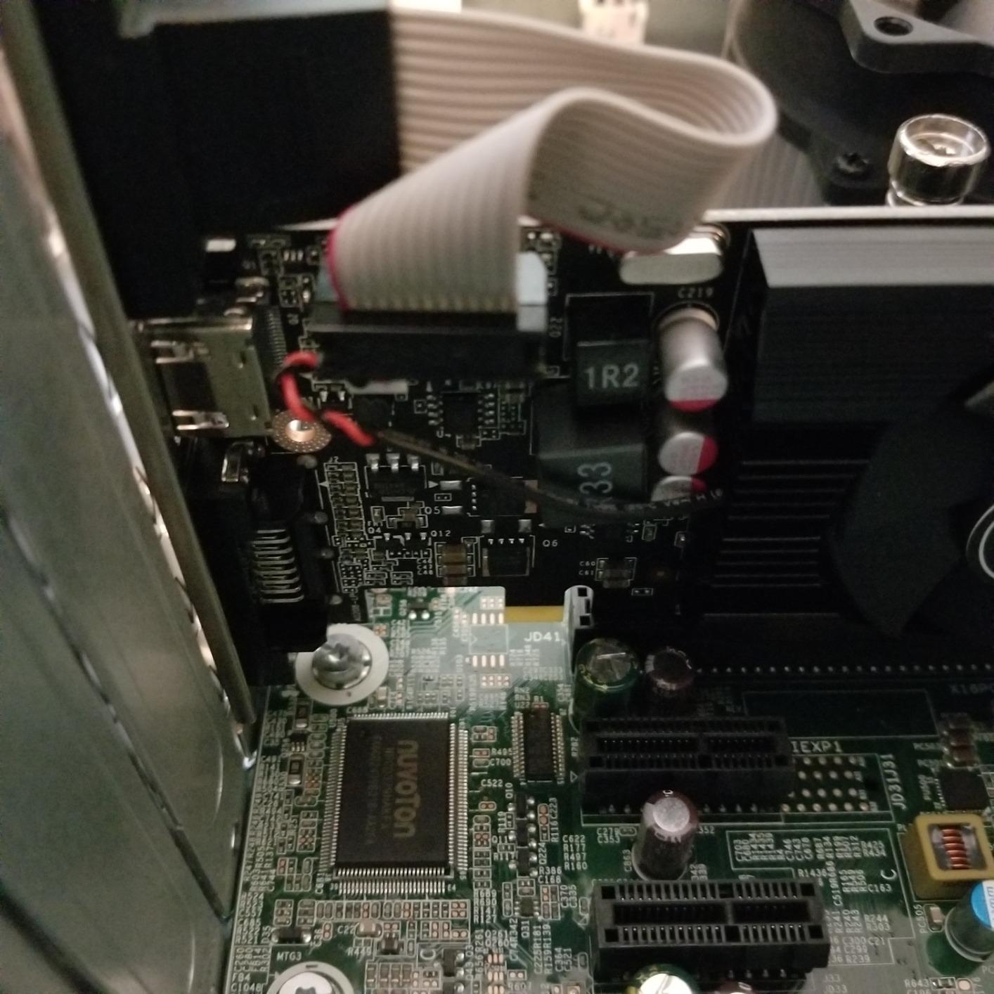 msi Gaming GeForce GT 710 2GB GDDR3 64-bit HDCP Support DirectX 12 OpenGL 4.5 Single Fan Low Profile Graphics Card customer photo 2