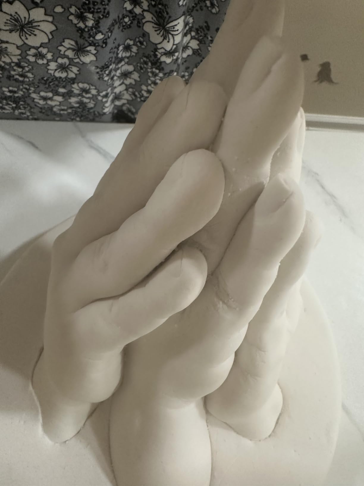 Luna Bean Hand Casting Kit - Couples, Wedding, Hand Mold | Highly detailed, easy to use, fun activity for making memories; gifts for women, special occasions, milestones, and family customer photo 2