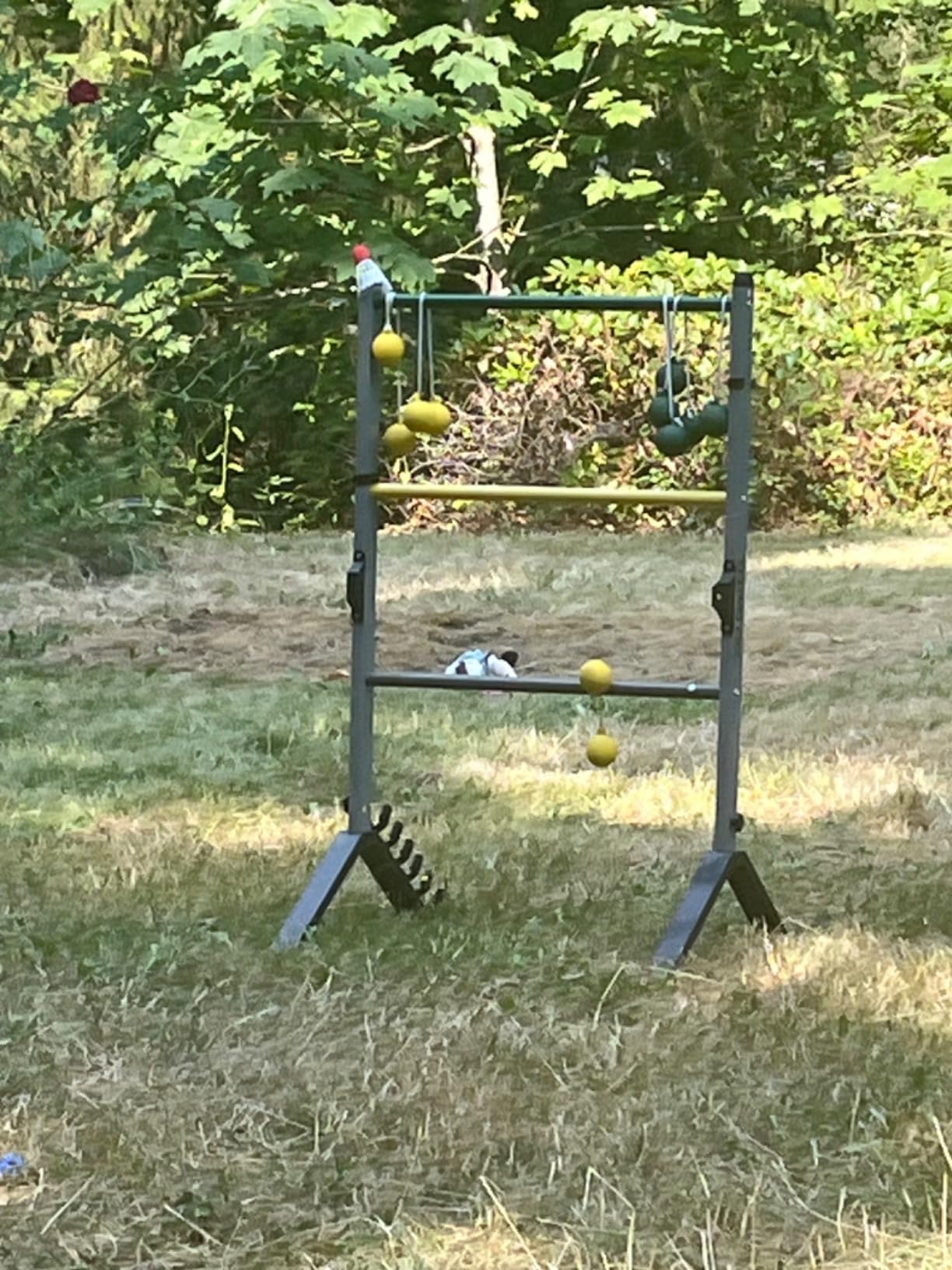 EastPoint Go Gater Ladderball Set, 2 Steel Ladders, 6 Bolos, Outdoor Games | Built-In Slide Scoring System, Weather Resistant, Easy to Store, Camping Games, Yard Games, Family Play for Kids and Adults customer photo 1