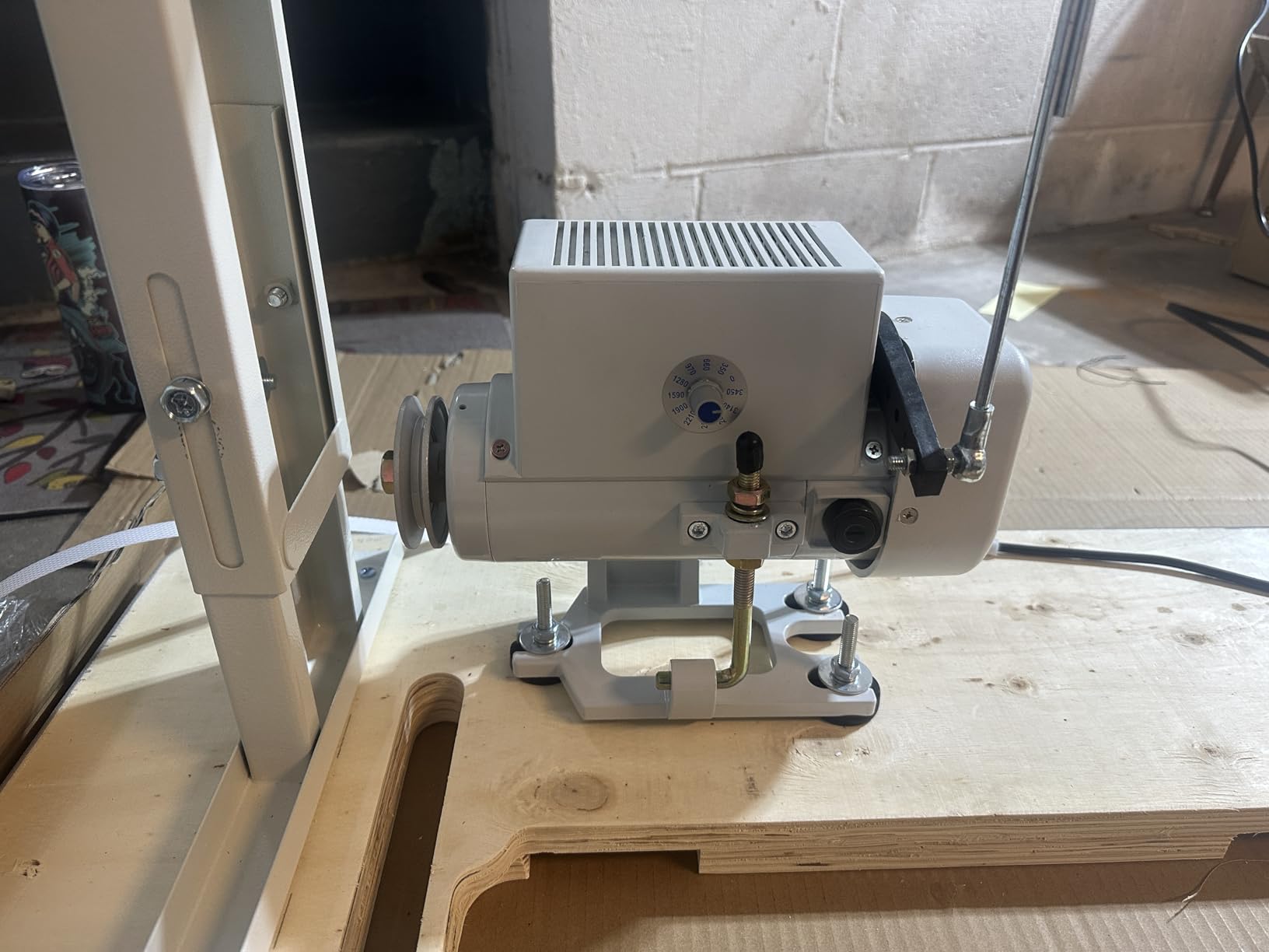 Juki DDL-8700-H Industrial Straight Stitch Sewing Machine (Heavy Material), K.D Table & Servo Motor customer photo 2