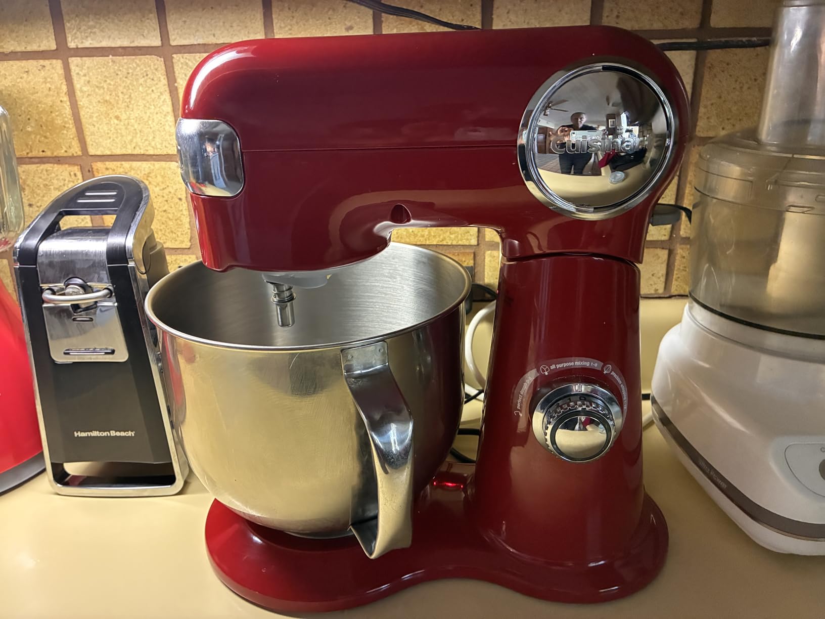 Cuisinart Stand Mixer, 12 Speeds, 5.5-Quart Mixing Bowl, SM-50BCNAS, Silver Lining customer photo 1