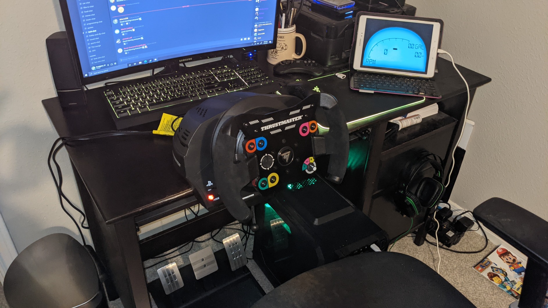 Thrustmaster T300RS GT Steering Wheel Set - Premium Force Feedback Sim Racing Wheel & Pedals for PS5, PS4 & PC customer photo 1