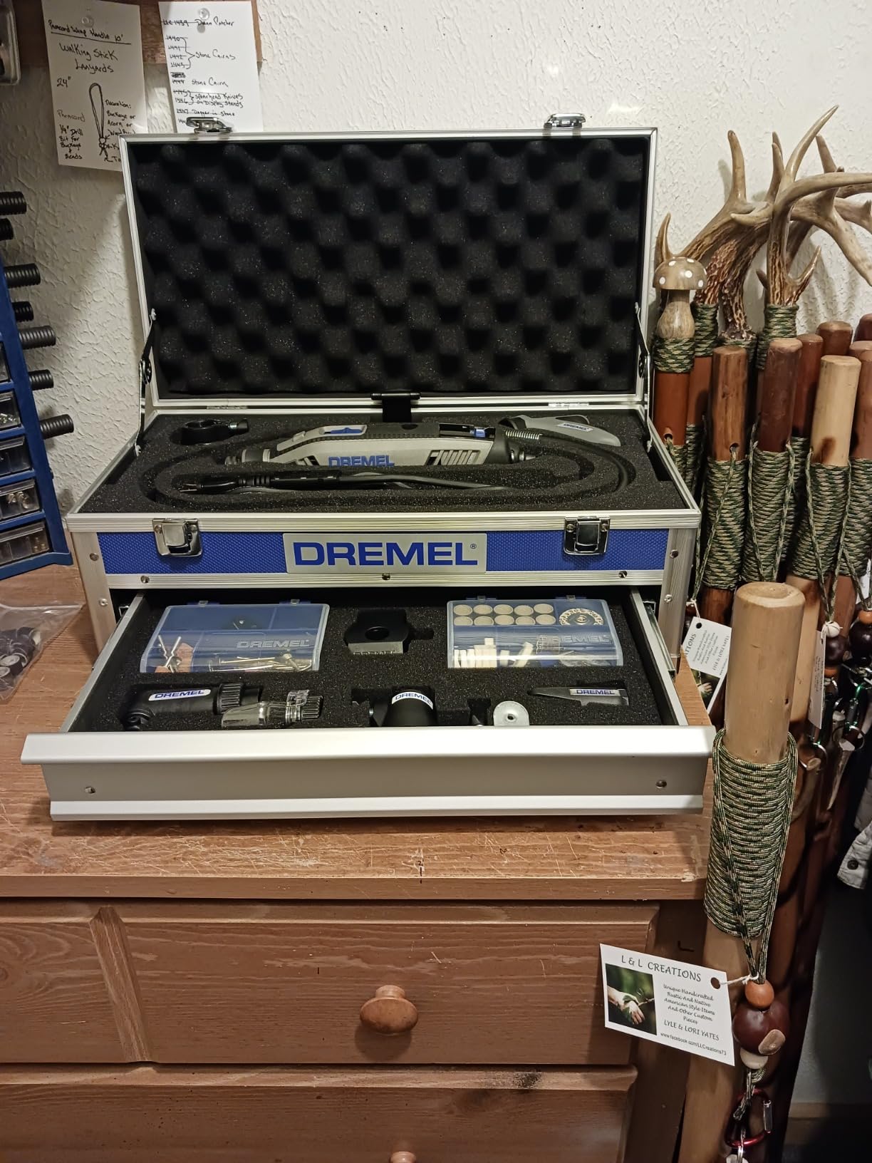 Dremel 4300-5/40 Rotary Tool Kit with LED Light - 5 Attachments & 40 Accessories - Ideal for Grinding, Cutting, Wood Carving, Sanding, and Engraving customer photo 2