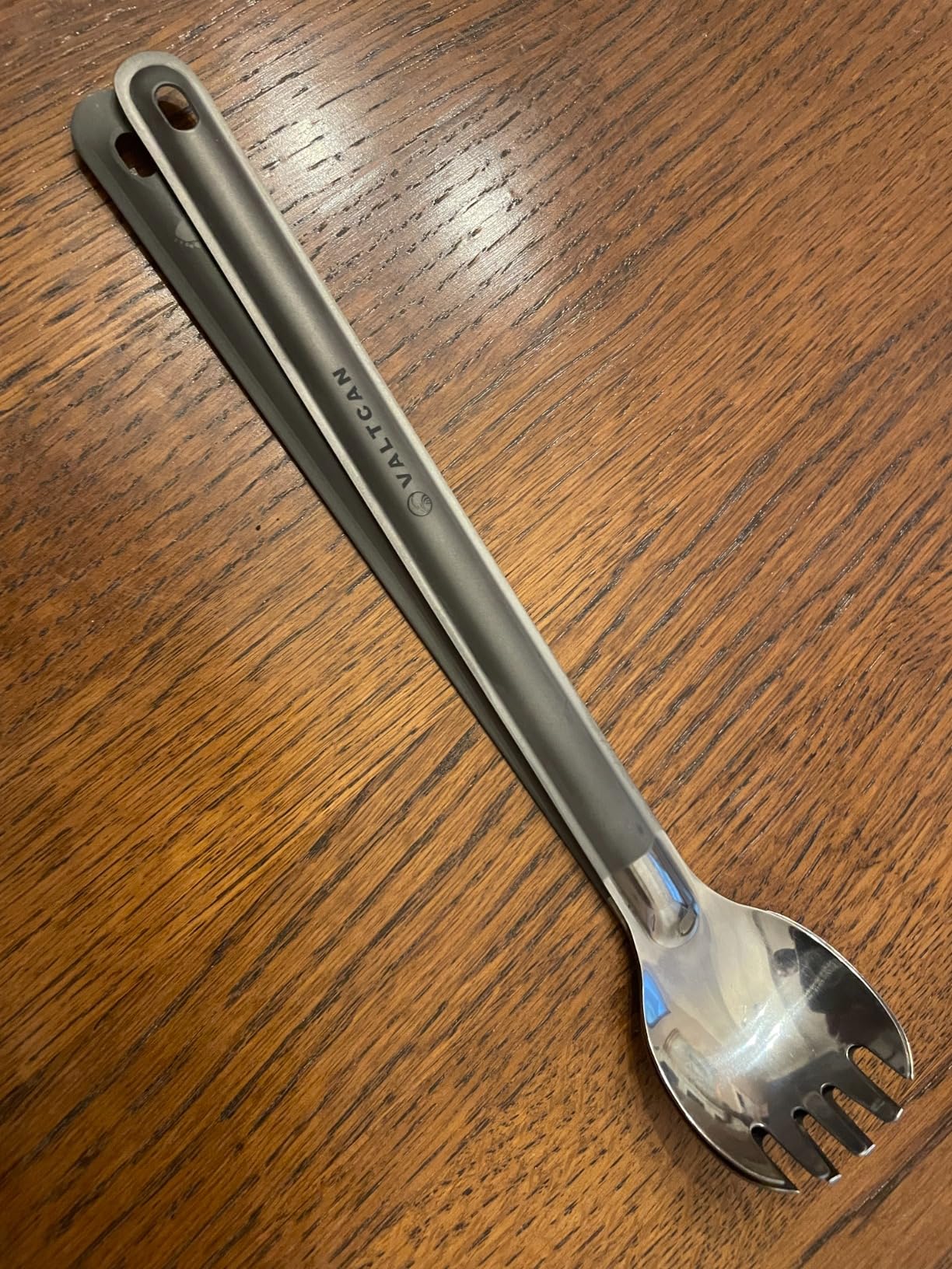 TOAKS Titanium Long Handle Spork with Polished Bowl customer photo 1