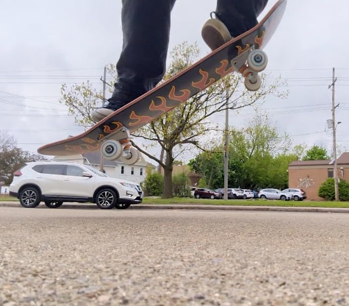[CCS] Skateboard Complete | Maple Wood | Professional Grade | Fully Assembled with Skate Tool & Stickers | Adults, Kids, Teens, Youth | Boys & Girls customer photo 1