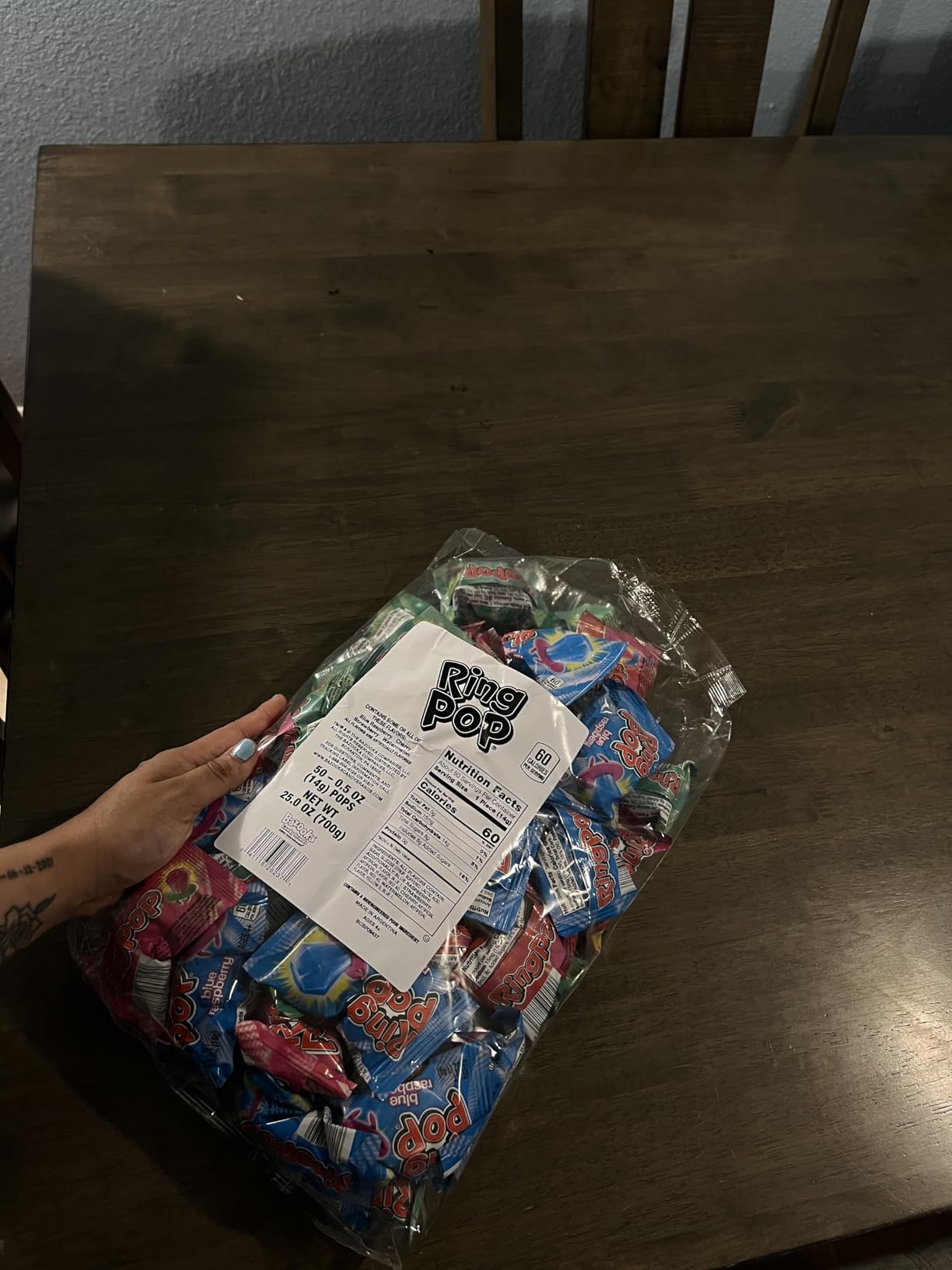 Ring Pop Lollipops - Bulk Candy Individually Wrapped Suckers Variety | Party Pack - 20 Count w/Assorted Flavors customer photo 1