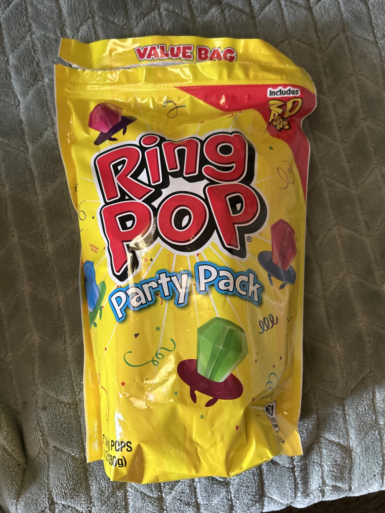 Ring Pop Lollipops - Bulk Candy Individually Wrapped Suckers Variety | Party Pack - 20 Count w/Assorted Flavors customer photo 2
