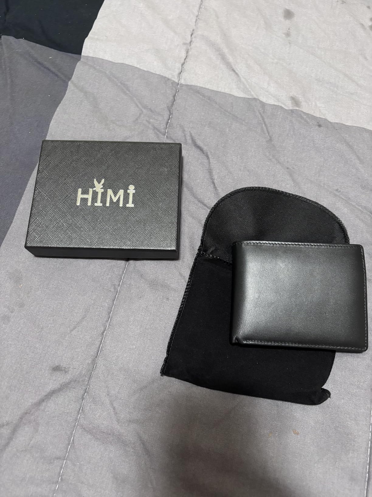 HIMI Wallet for Men-Genuine Leather RFID Blocking Bifold Stylish Wallet With 2 ID Window customer photo 1