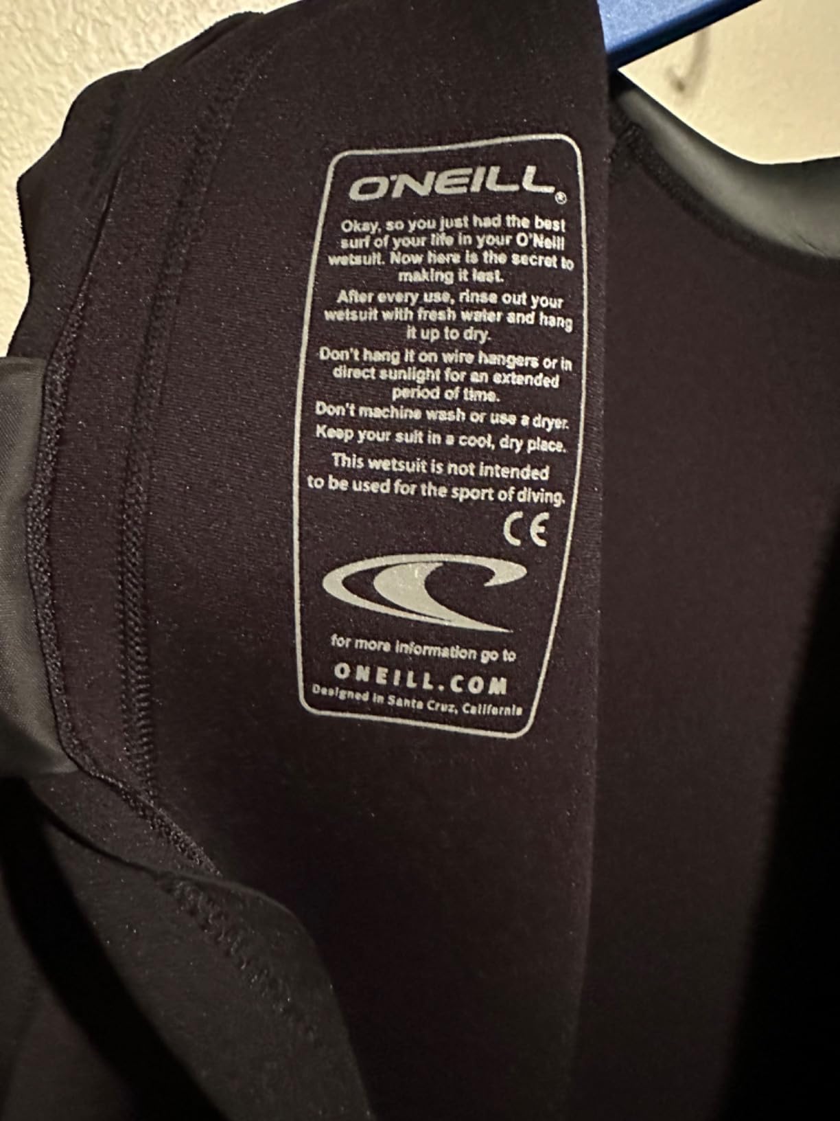 O'Neill Men's Reactor-2 3:2mm Back Zip Full Wetsuit, Lightweight Warmth and Flexibility for All Water Activities customer photo 2