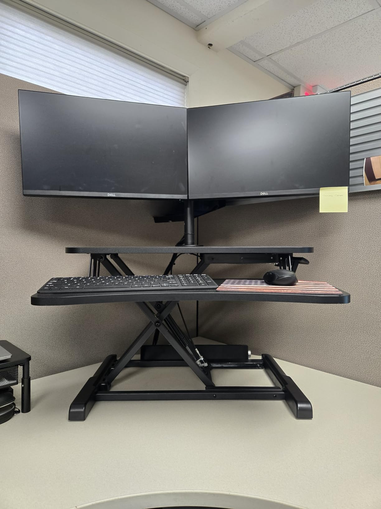 VIVO Black 32 in Standing Desk Converter, DESK-V000K customer photo 1