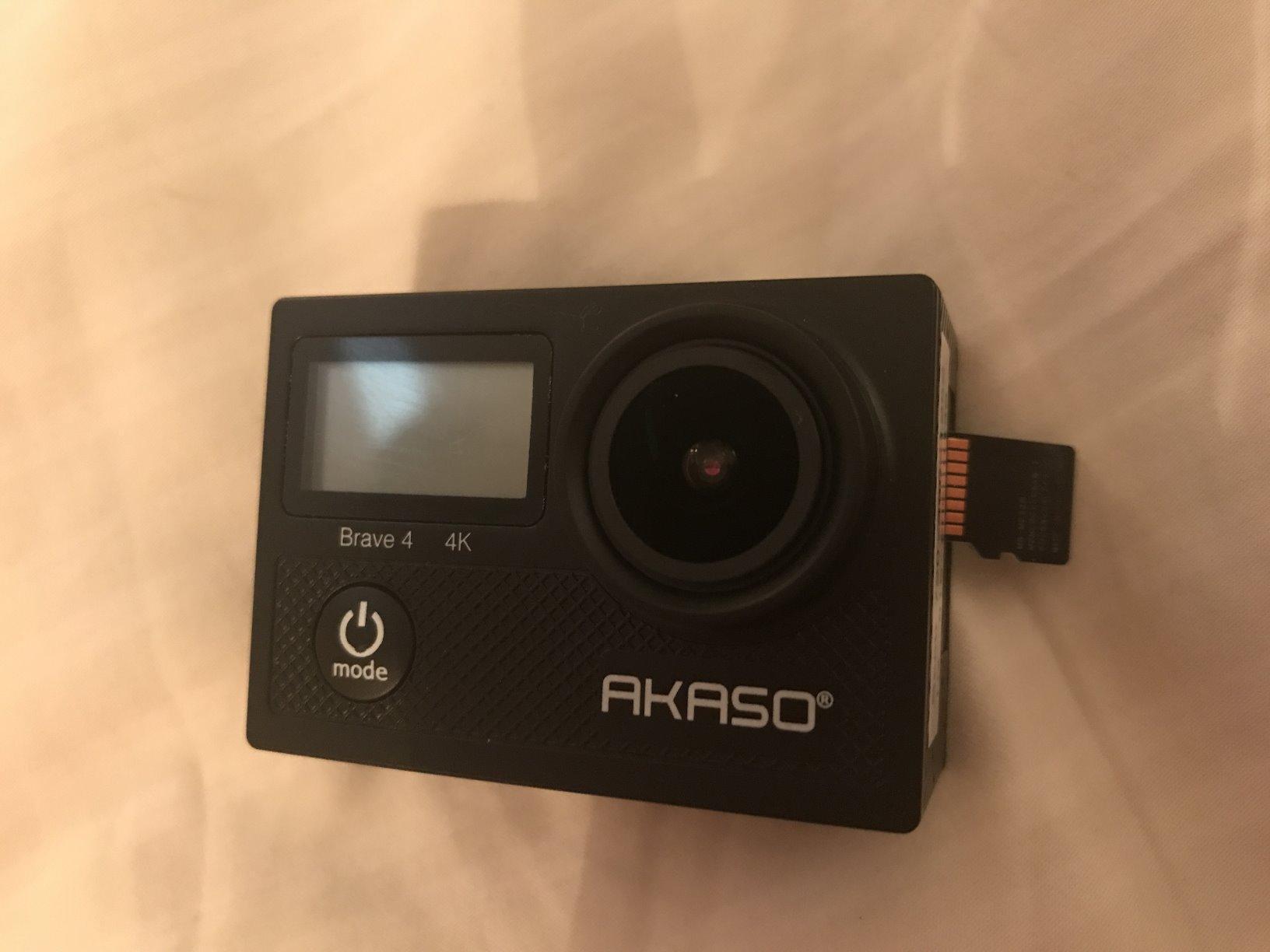 AKASO Brave 4 Action Camera 4K 30fps Ultra HD Video 20MP Photo, EIS, WiFi, 2X Batteries, Waterproof Underwater Camera, Camcorder Bundle customer photo 2