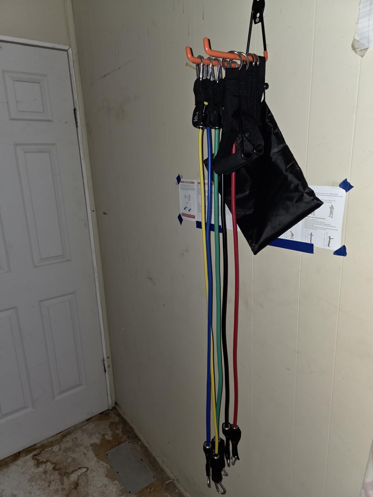 WHATAFIT Resistance Bands with Handles, 150 lb Exercise Bands Set customer photo 1